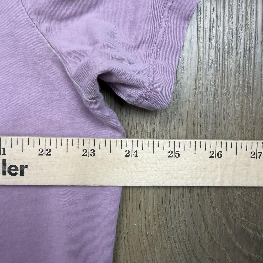 Marine Layer Shirt Mens XL Purple Solid Crewneck Tee T-Shirt Modal Cotton Casual - Picture 8 of 10